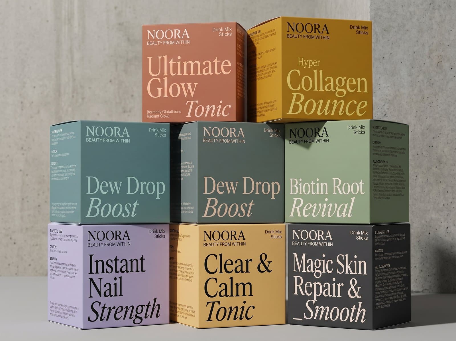 The NOORA range